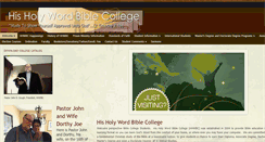 Desktop Screenshot of hhwbc.org